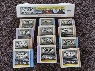 Soap - incorporating ancient kauri wood shavings