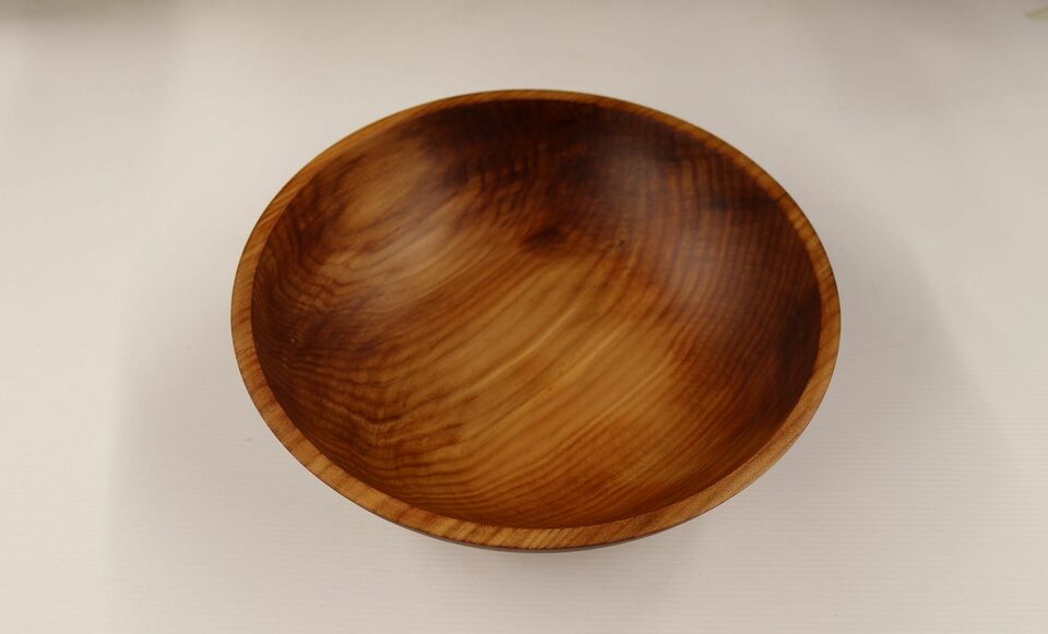 salad bowl fruit bowl serving bowl wooden bowl kauri NZ
