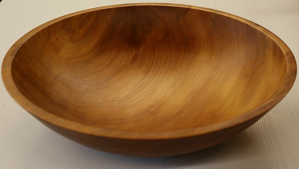 salad bowl fruit bowl serving bowl wooden bowl kauri NZ