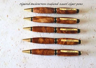 cigar style ancient kauri pens - samples only