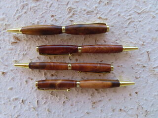 Slimline style ancient kauri pen -sanple only